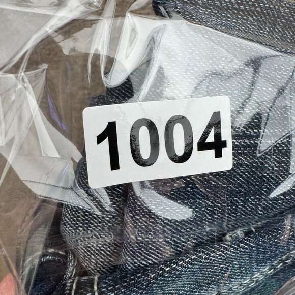 Express Kingston Boot Cut Jeans Classic Faded Whiskered Distressed Mens Denim 32 - Picture 7 of 7